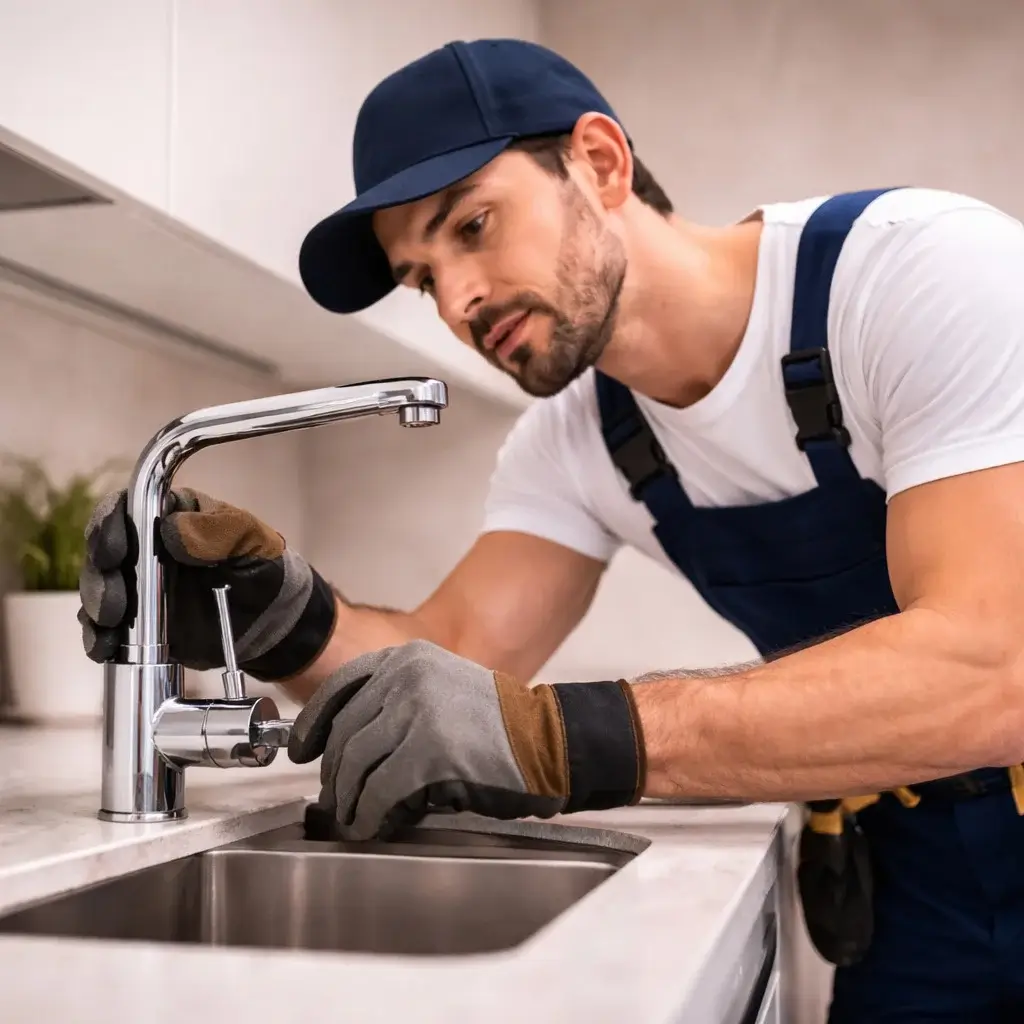 Sanitärinstallation durch Klempner